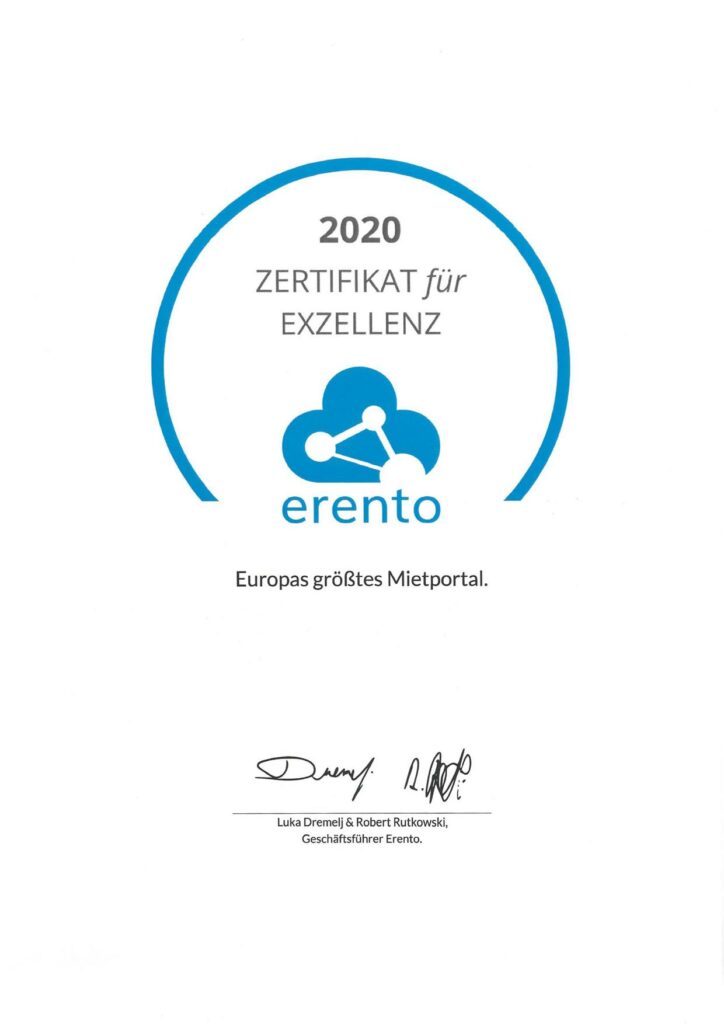 Zertifikat 2020