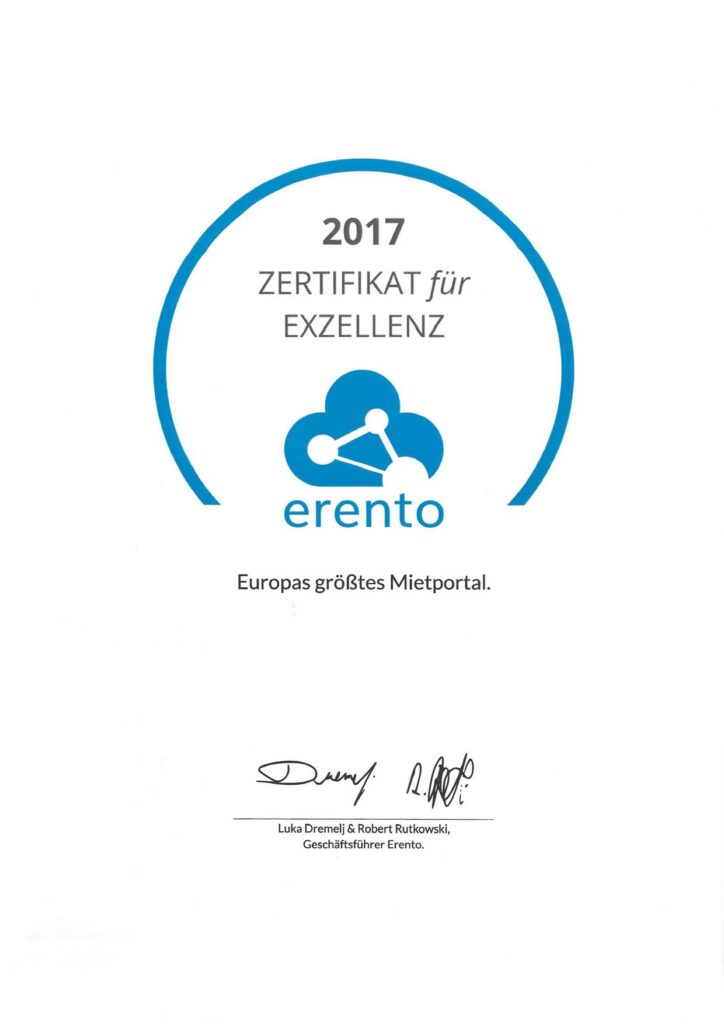 Zertifikat 2017
